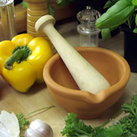 Pestle and Mortar. Available in two sizes