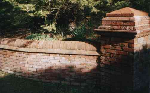 York Handmade Brick copings and 65mm Hambleton, Galtres blend Entrance.Nr St Helier, Jersey