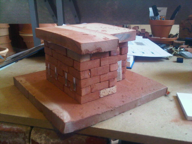 Small Albert Barracks. Clay Clay Miniature Brick Building Kit