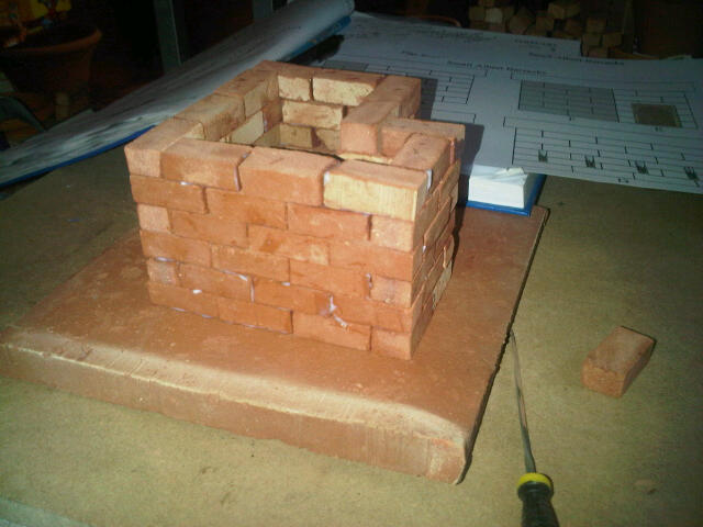 Small Albert Barracks. Clay Clay Miniature Brick Building Kit