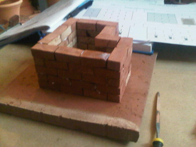 Small Albert Barracks. Clay Clay Miniature Brick Building Kit