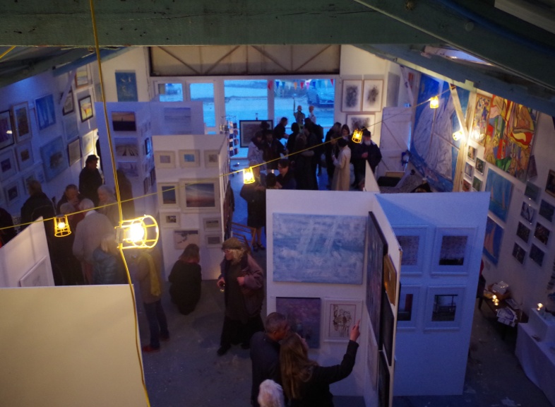 Picture taken 26th March 2016. Big Art All Summer 2016 Exhbition Now Organised by Artist Holly Maslen with 23 Artists displaying. At South End, Emabankment Rd, Bembridge Harbour, Isle of Wight PO35