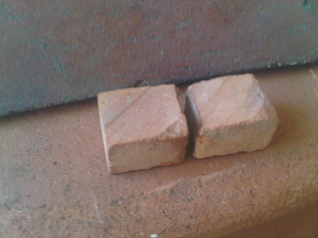 Clay Clay Accessories Short bricks 16*16*10.5mm