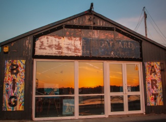 Big Art All Summer Exhbition is at Wight Marine, Embankment Rd, Bembridge, Isle of Wight. PO35 Picture taken by Sienna Anderson early June 2015. Gallery is forever being altered throughout the summer with new artworks, an ArtCar and new artists ,
