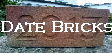 2013 Date Brick. Indented numbering and out dented numbering