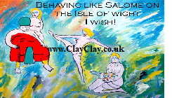 'Salome' Based on painting by Pablo Bango. Original Painting 20*16" on canvas board