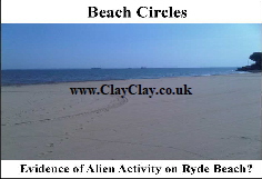 'Beach Circles Postcard'.