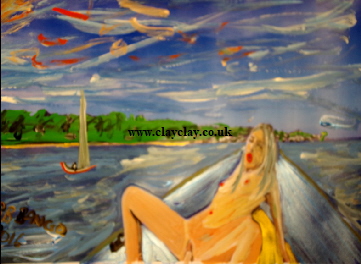 ‘Sex on a RIB' Photo painting A4 size £55 framed by BB Bango acrylic on paper. On display Bembridge. Also postcards available. This picture painted August 2016 i ‘Sex on a RIB' Photo painting A4 size £55 framed by BB Bango acrylic on paper. On display Bembridge. Also postcards available. This picture painted August 2016 i