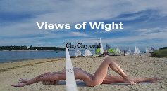 'Views of Wight'.  Postcard based on original Bango Photograph. 