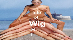 'Views of Wight'.  Postcard based on original Bango Photograph. 
