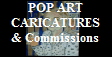 Pop Art  Caricatures and Commissions, Photo pop Art, Pop Art Caricatures and Commissions