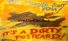 'Dirty Postcard' Painting 