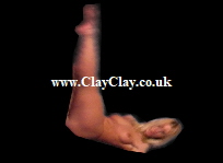 'Letter L study for a Nude Alphabet' by BB Bango.   Up to 25 Letters or numbers put onto a postcard �5 and E mailed back to you.