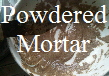 ClayClay Powdered Mortar, 200g. Mix to a thick paste with water using a small knife or similar. Butter on to mini or maxi bricks. Point up between individual bricks. Clean off excess with damp sponge and let whole structure dry hard to make a semi permanent building. If you want to start again, put whole structure in water and let mortar dissolve. If you want more permanent add some cement to powdered mortar approx 15%