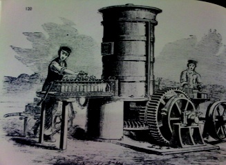 Steam powererd Bulmer and Sharp Wirecut 2,500 bricks per hour also 1861