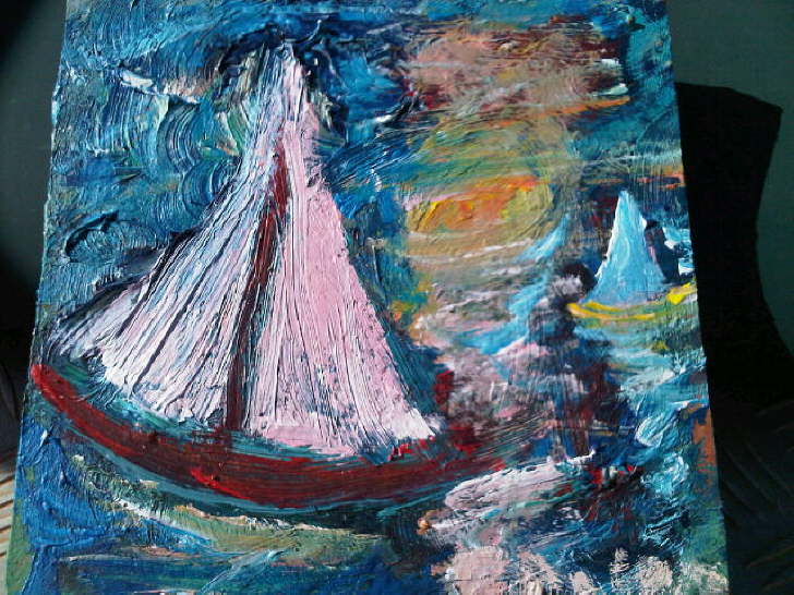 Acrylic on Terracotta 200*200mm �10