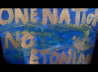 One Nation as put out by British Labour Party is an anagram of No Etonian. Acrylic on 200*300mm tile 15