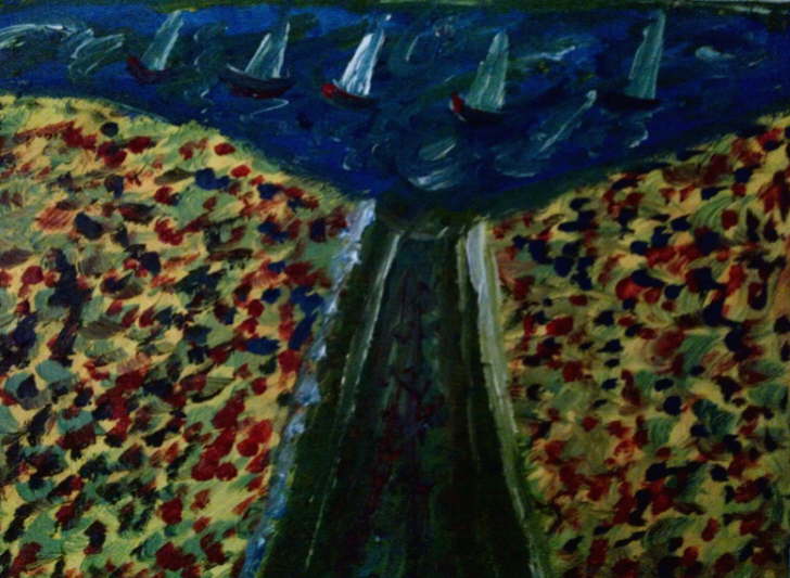 Oil on canvas Park Farm SOLD