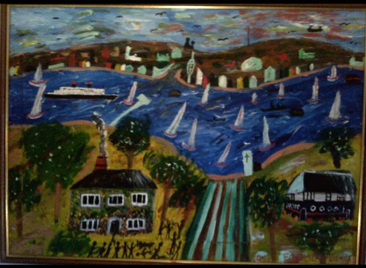 Oil on canvas 900*600mm Solent SOLD