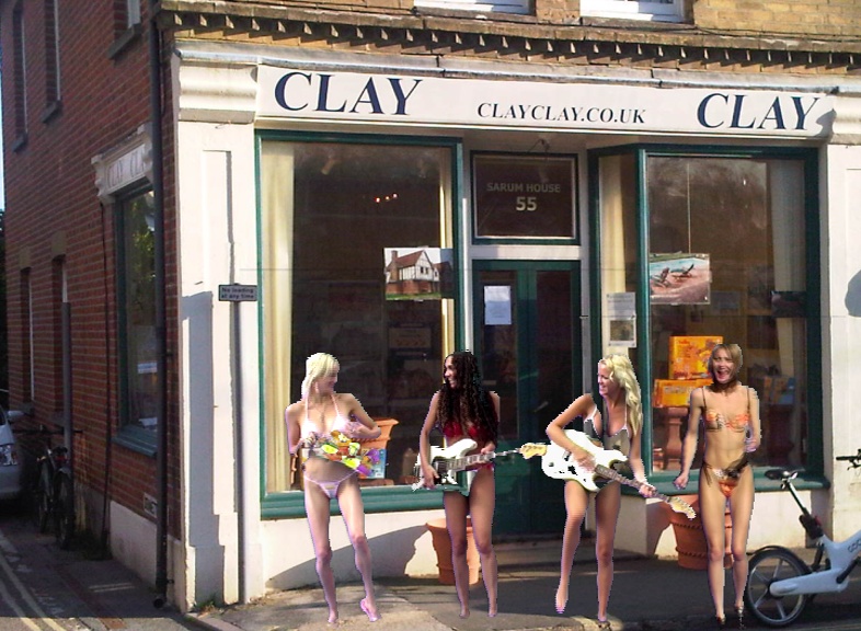 Clay Clay Shop showing models