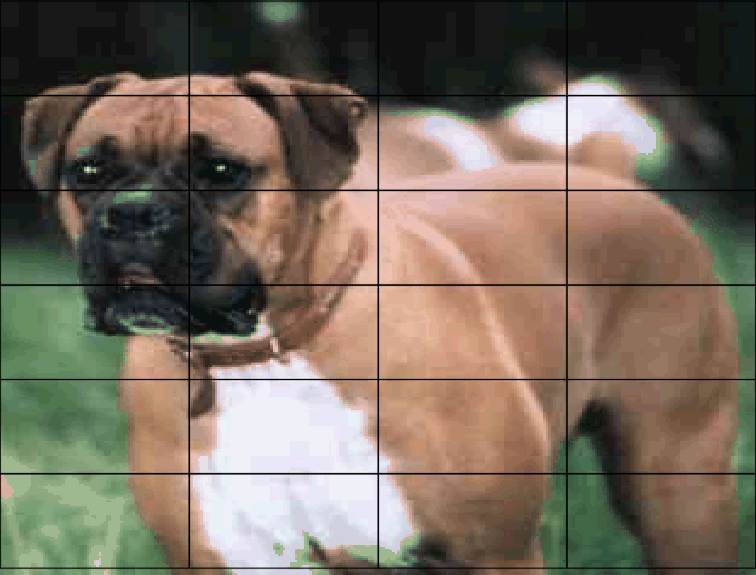 Mini Brick Jigsaws Boxer Dog. 24 pieces £5.00 (magnetic)