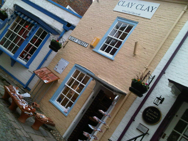 ClayClay Shop in Quay St, Lymington, Hampshire. With Ruth Hammond Design .
