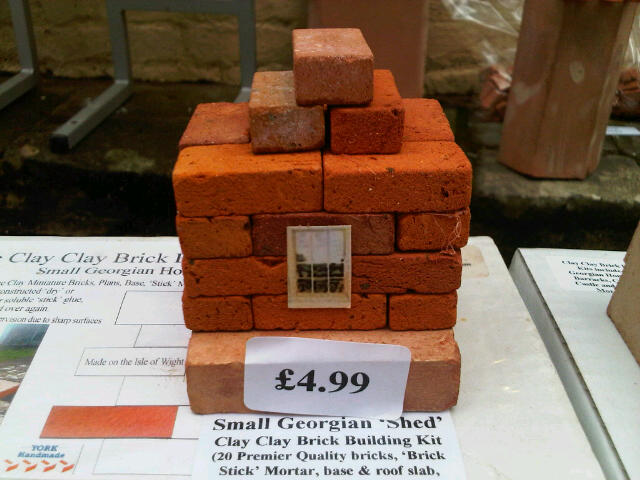  Small Georgian Shed. Mini bricks