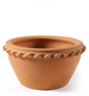 Small Bulb pot (2nd) . 160mm High. Diameter 320mm (at top). Direct from Clay Clay Shop £13.99.