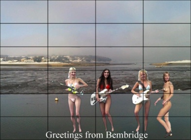 Mini Brick Jigsaws  Bembridge Beach Greetings from 24 pieces �5.00 (magnetic)