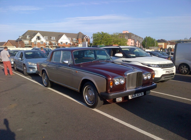 Walnut over Silver Sands Bentley T2. 1978. One of only 548 Bentleys made of Shadow 2 shape (over 12,000 RR Shadows made) Chassis No SBH 32376  Genuine 120,500 miles.  Extensive history and service records. Full brake overhaul and recon gearbox prior to recommssioning July 2015 Interior brown leather  MOT July 2017 Very original and a much appreciating investment particlualry as Bentley T2 are so rare. Over �8,950