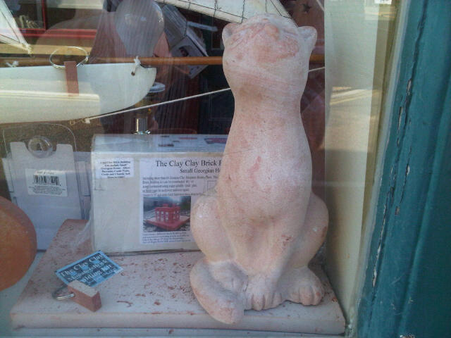 Terracotta Cat. 300mm High